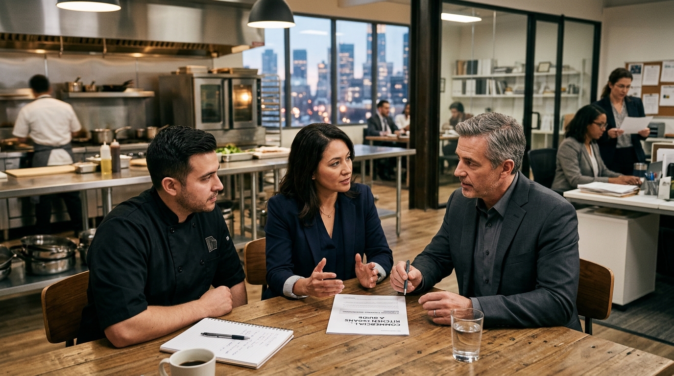 Illustration: Best Commercial Kitchen Loans 2026: A Guide for Restaurant Owners