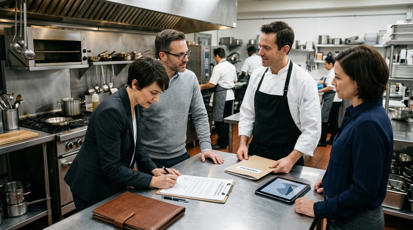 Illustration: Protecting Your Assets: Insurance Requirements for Commercial Kitchen Financing